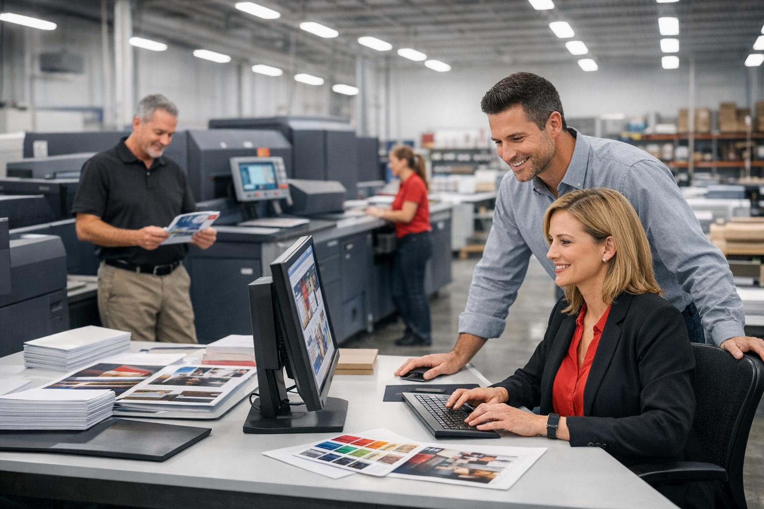 KWPrinters print facility and professional production support
