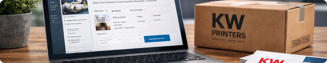 How ordering works at KWPrinters