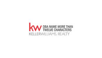 Keller Williams Realty DBA Logo 3 Name Badges