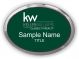 Keller Williams Classic III Realty Oval Executive Silver Other Name Badge
