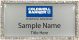 gold rectangle coldwell banker realty personalized name badge