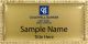 gold rectangle coldwell banker realty personalized name badge