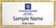 gold rectangle coldwell banker realty personalized name badge