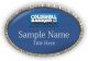 gold rectangle coldwell banker realty personalized name badge