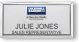 gold rectangle coldwell banker realty personalized name badge