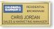 gold rectangle coldwell banker realty personalized name badge