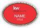 Nancy LaPointe / Keller Williams Black/Silver Oval Bling Badge