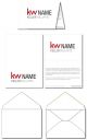 Black Keller Williams Realty Notecards KWP-04 - Personalized KW Cards