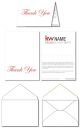 Black Keller Williams Realty Thank You Notecards KWP-07 - Personalized KW Cards