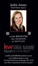 keller williams magnetic business cards L-010