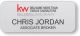 Keller Williams Realty Logo 4 Silver Regular Name Badge