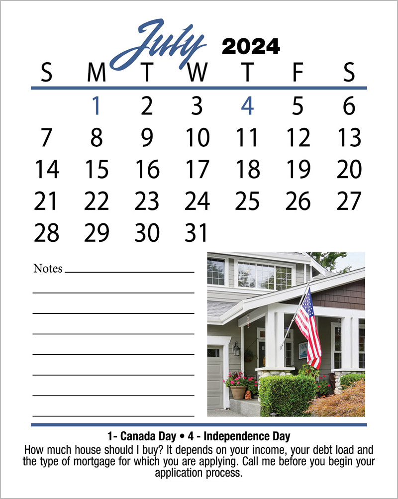 Keller Williams real estate magnetic calendars